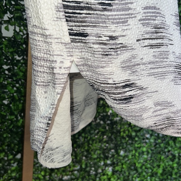 Vince Silk marble jacquard drawstring dress size small - Picture 8 of 11